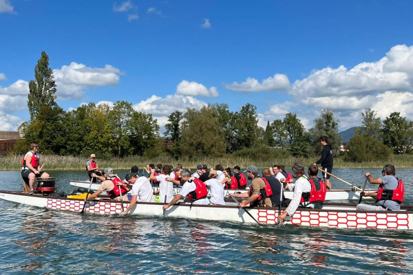 Teamausflug auf die Insel Lützelau