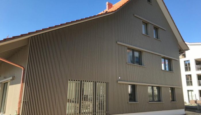 Rückbau Werkhalle CANDRIAN + Neubau MFH mit Sanierung Bauernhaus in Uster