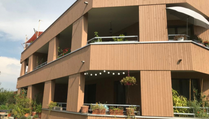 Holzelementbau mit zeitgemässer Architektur